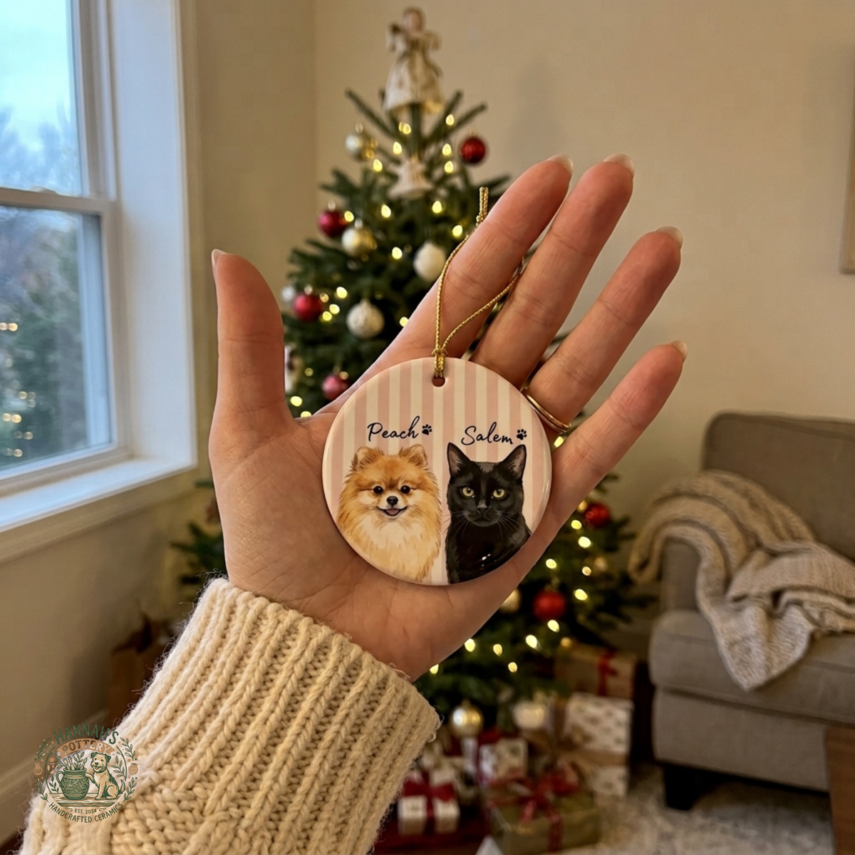 Custom Hand-Painted Ornaments