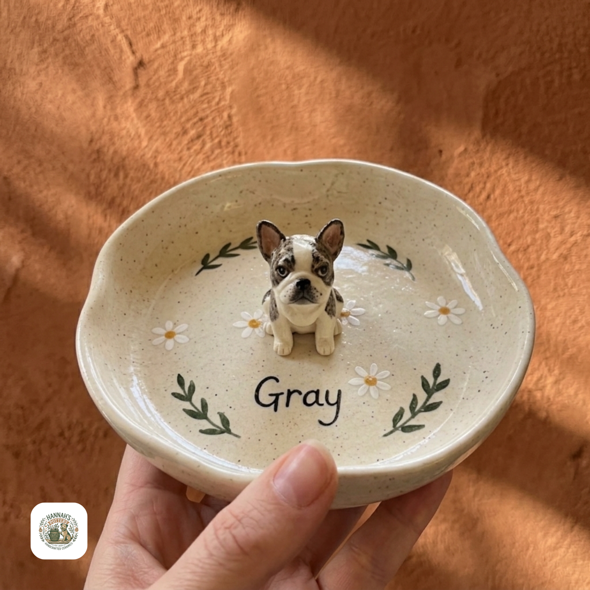 Hannah's Pottery - Custom Pet Jewelry Dishes