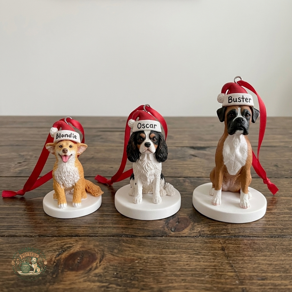 Hannah's Pottery - Custom Pet Ornaments