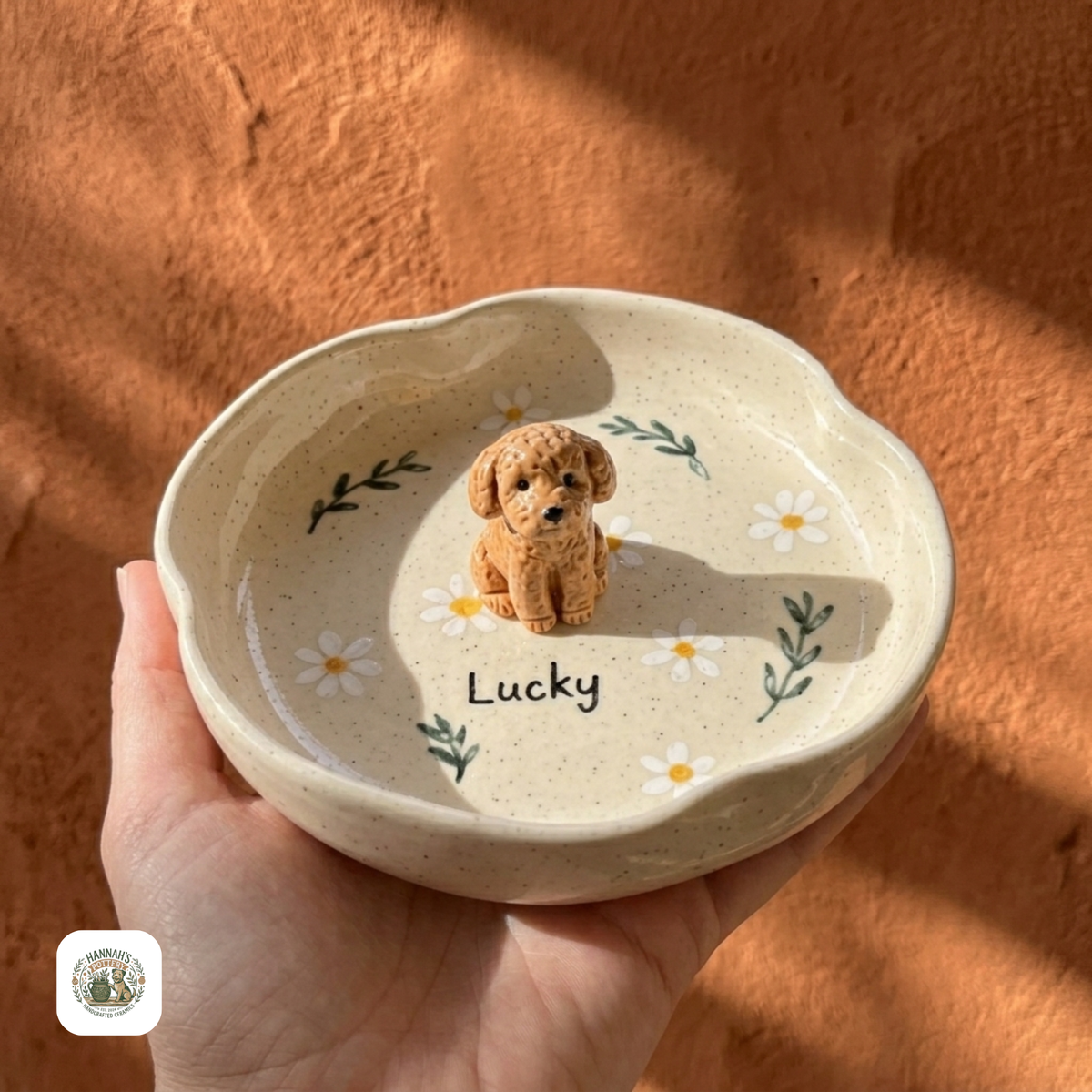 Hannah's Pottery - Custom Pet Jewelry Dishes